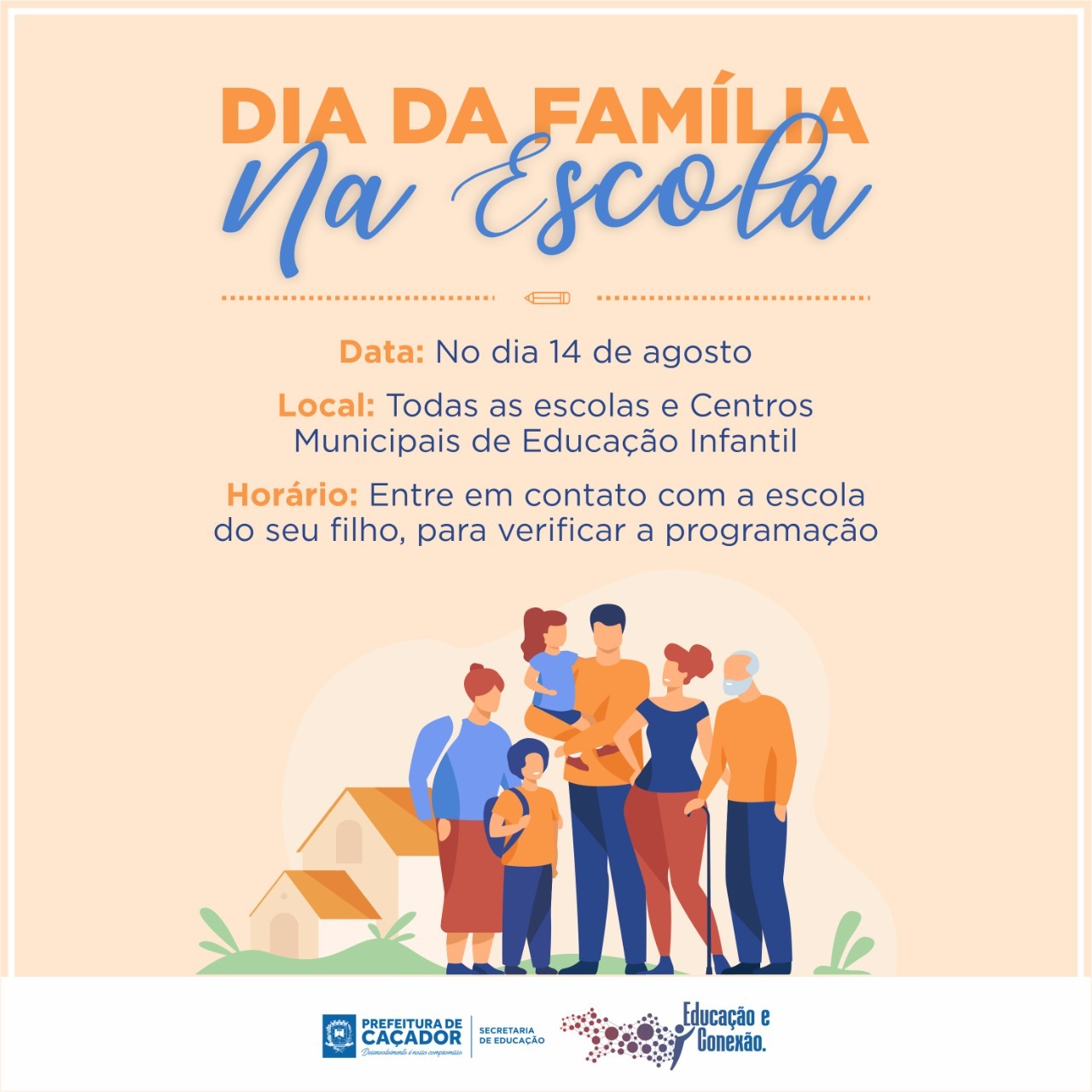 Dia da Família na Escola terá vasta programação amanhã (24)