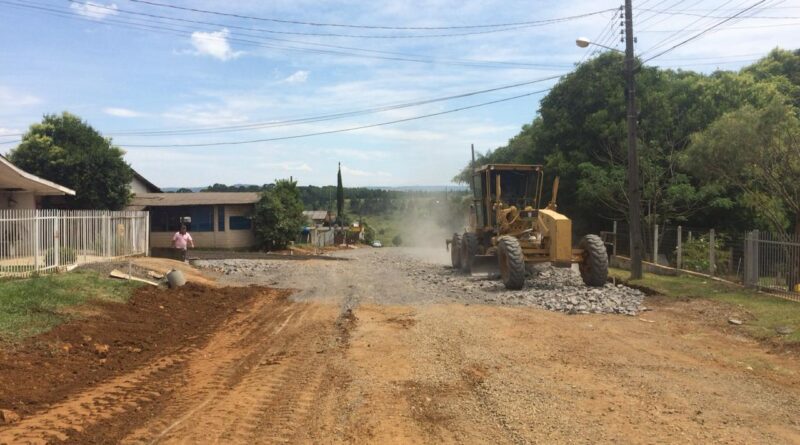 Obras no bairro São Cristóvão